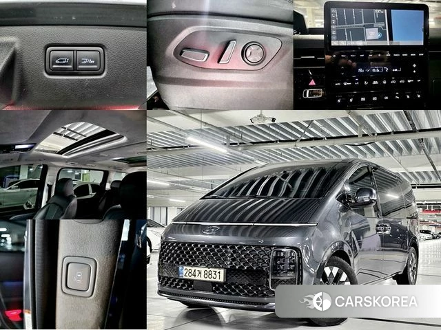 Hyundai Staria 2021 Серый из Кореи