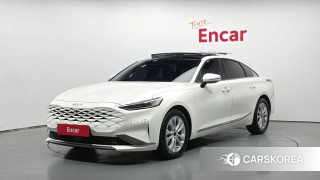 Kia K8 2021 Белый из Кореи
