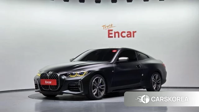 BMW 4 Series (G22) 2023 Черный из Кореи