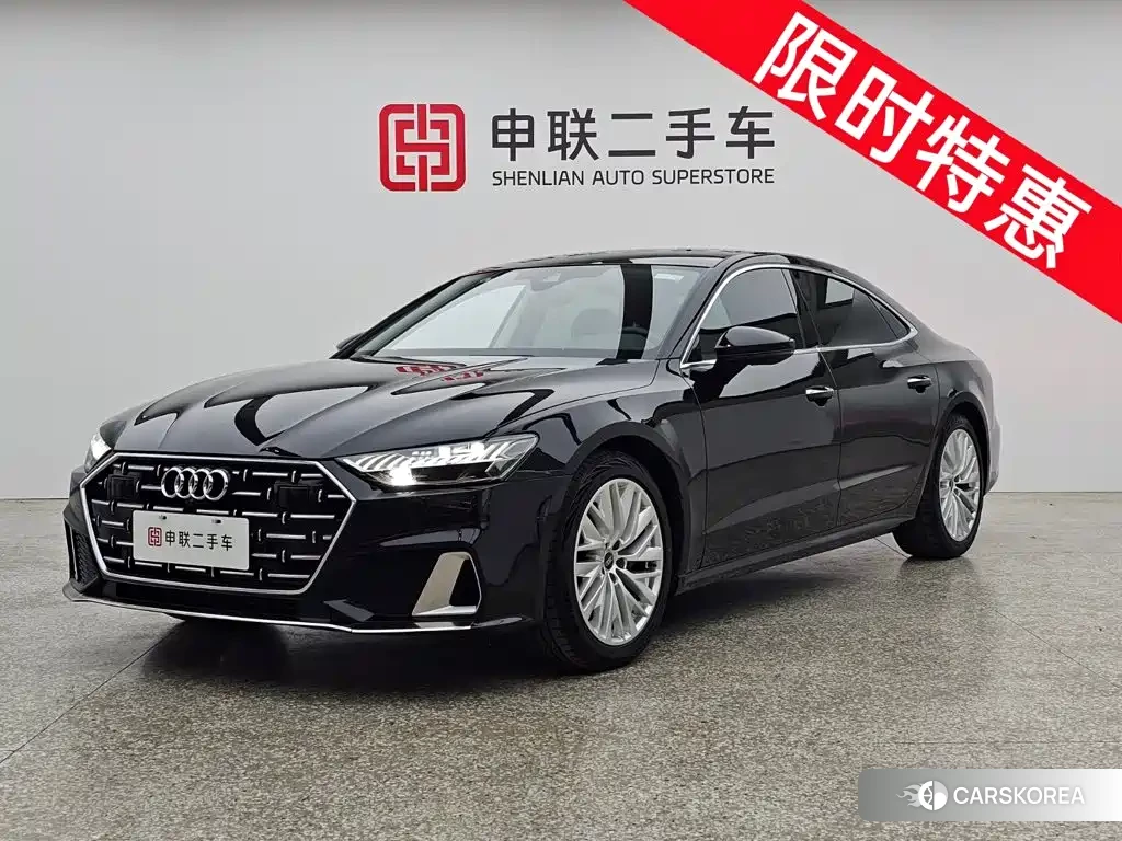 Audi A7L 2024 Черный из Китая