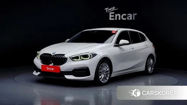 BMW 1 Series (F40) 2020 Белый из Кореи