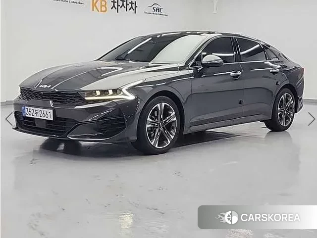 Kia K5 3rd generation 2022 Серый из Кореи