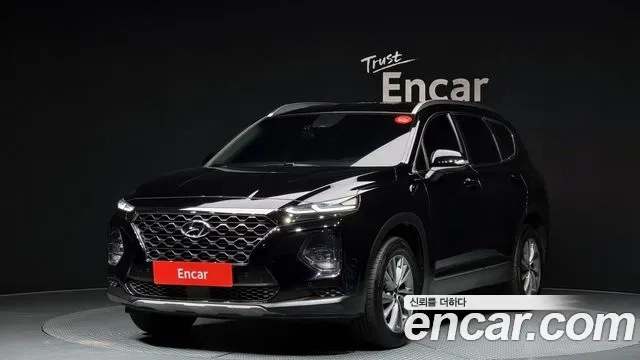 Hyundai Santa Fe TM 2019 Черный из Кореи