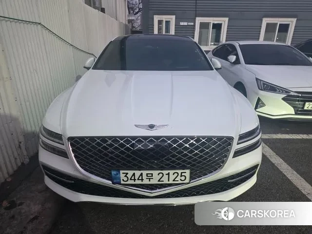 Genesis G80 (RG3) 2021 Белый из Кореи