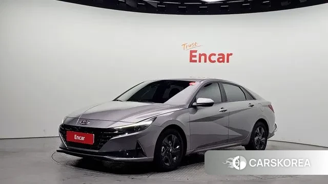 Hyundai Avante Hybrid (CN7) 2022 Серый из Кореи