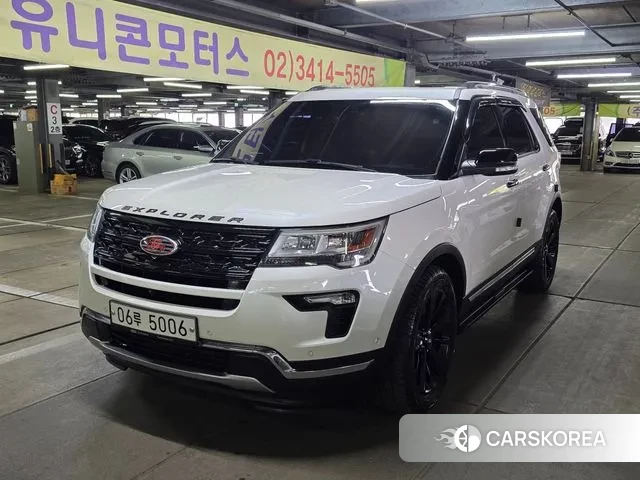 Ford Explorer 2018 Белый из Кореи
