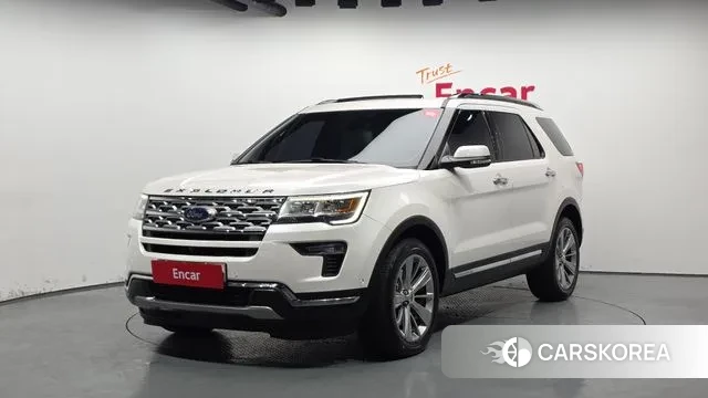 Ford Explorer 2018 Белый из Кореи