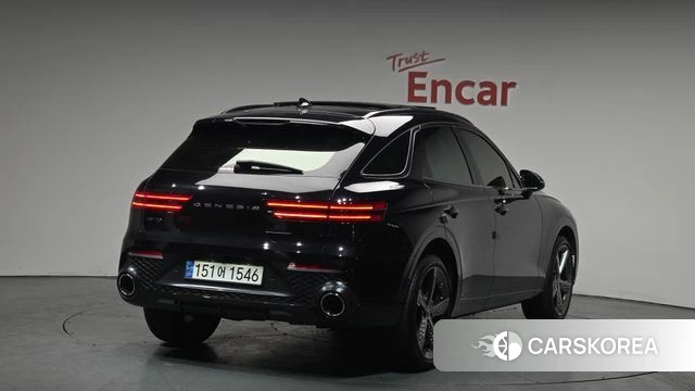 Genesis GV70 2021 Черный из Кореи