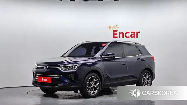 Ssangyong Beautiful Korando 2019 Синий из Кореи