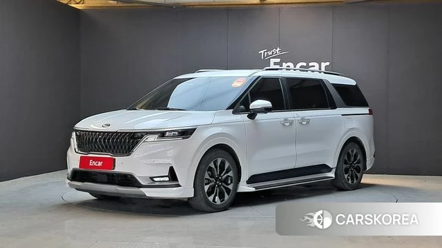 Kia Carnival 4th generation 2021 Белый из Кореи