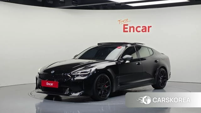 Kia Stinger 2019 Черный из Кореи