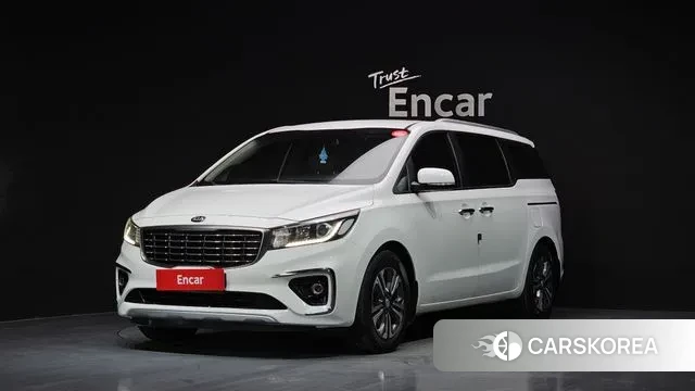 Kia The New Carnival 2019 Белый из Кореи