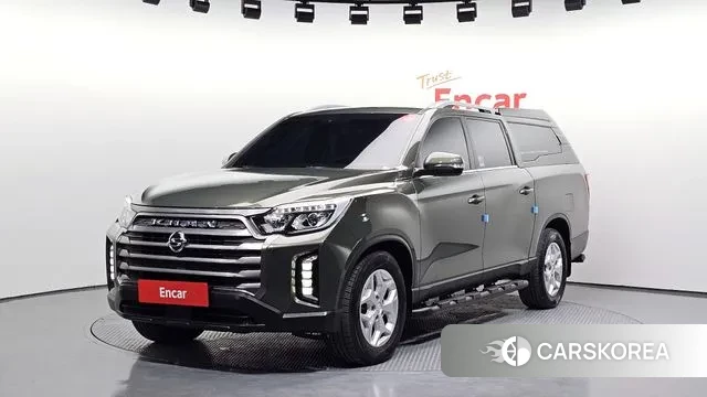 Ssangyong The New Rexton Sports Cannes 2022 Темно-зеленый из Кореи