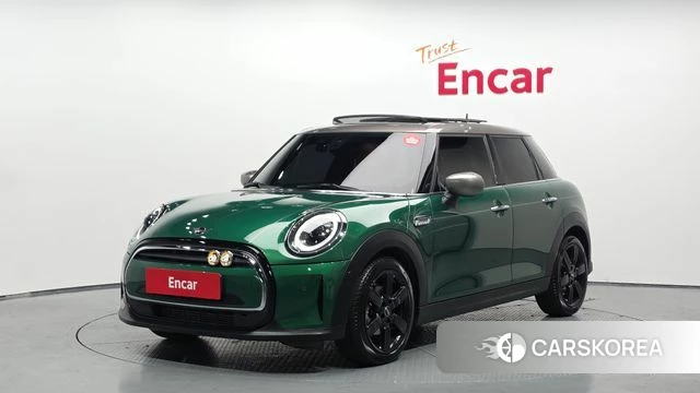 Mini Cooper 2021 Зеленый из Кореи