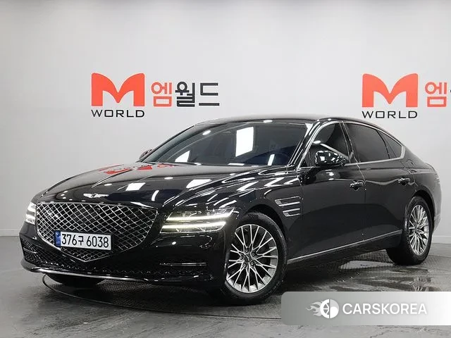 Genesis G80 (RG3) 2021 Черный из Кореи