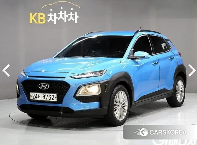 Hyundai Kona 2018 Синий из Кореи
