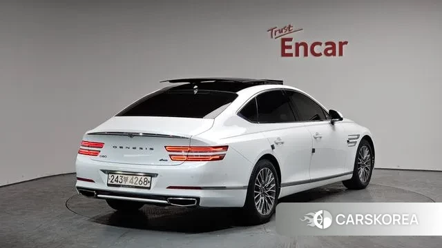 Genesis G80 (RG3) 2021 Белый из Кореи