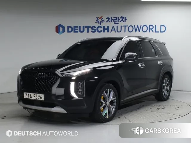 Hyundai Palisade 2019 Черный из Кореи