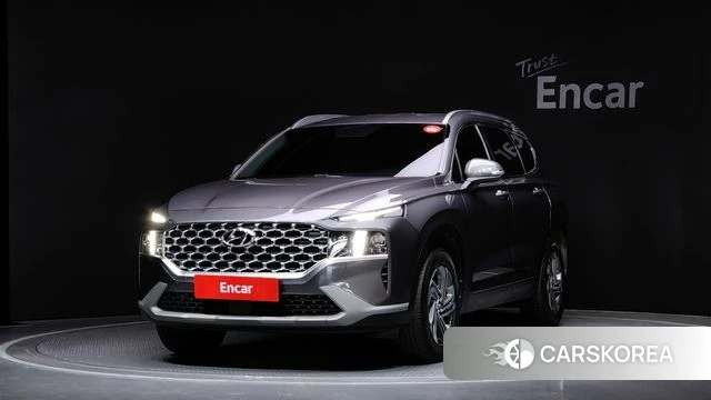 Hyundai The New Santa Fe 2020 Серый из Кореи