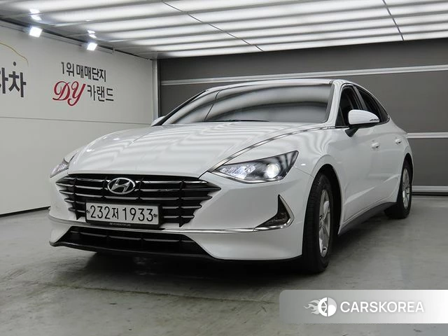 Hyundai Sonata (DN8) 2020 Белый из Кореи