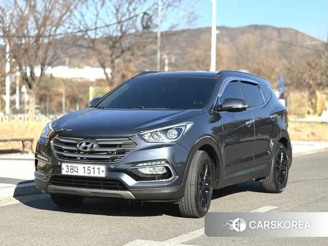 Hyundai Santa Fe The Prime 2018 Синий из Кореи