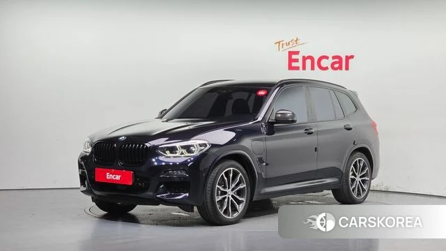 BMW X3 (G01) 2021 Черный из Кореи