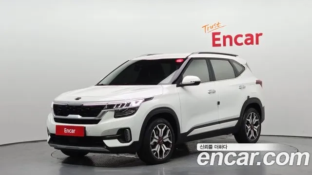 Kia Seltos 2021 Белый из Кореи