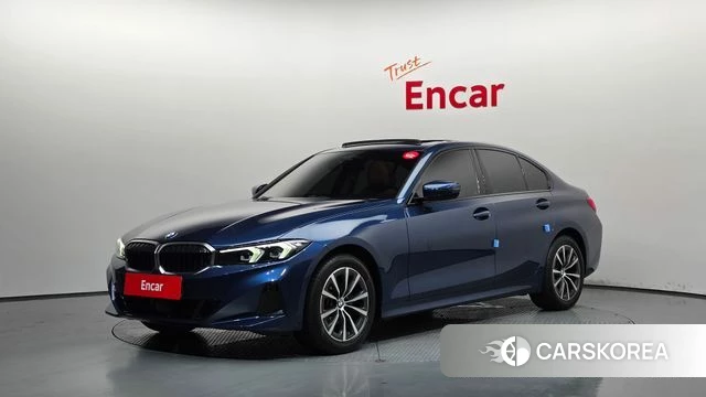 BMW 3 Series (G20) 2023 Синий из Кореи