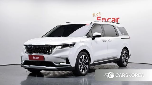 Kia Carnival 4th generation 2023 Белый из Кореи