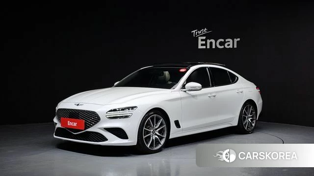 Genesis The New G70 2021 Белый из Кореи