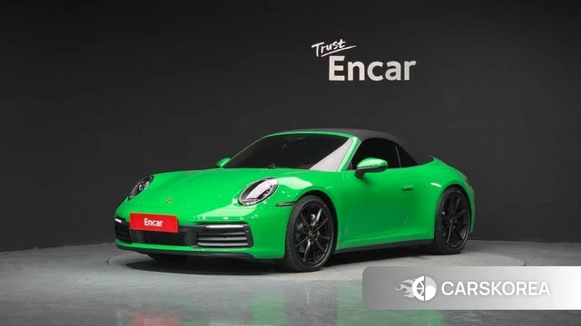 Porsche 911(992) 2021 Зеленый из Кореи