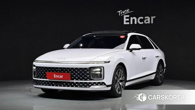 Hyundai Grandeur (GN7) 2023 Белый из Кореи