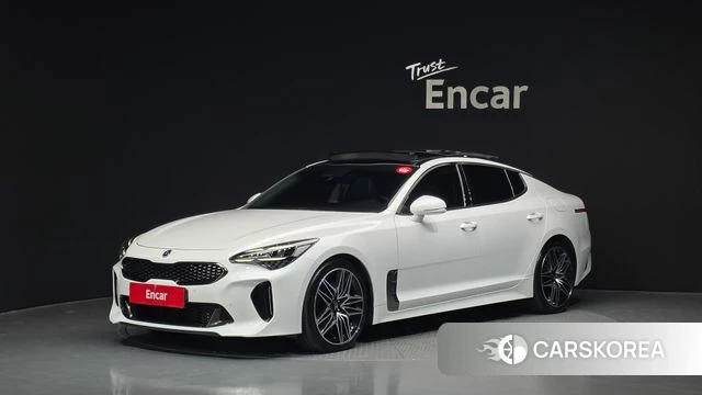 Kia Stinger Meister 2021 Белый из Кореи