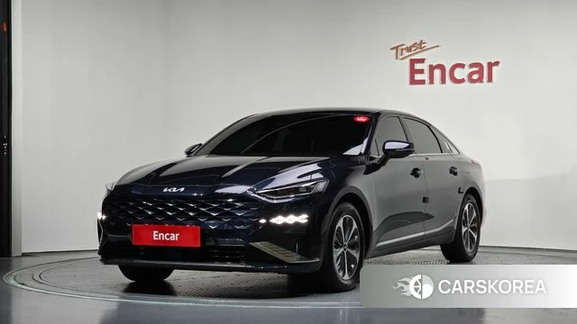 Kia K8 Hybrid 2023 Синий из Кореи