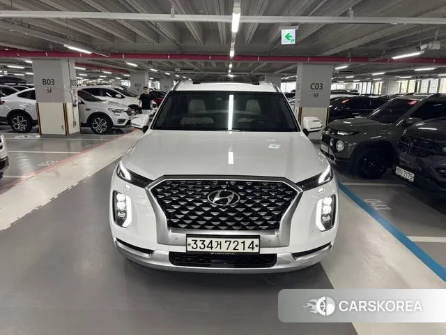 Hyundai Palisade 2020 Белый из Кореи