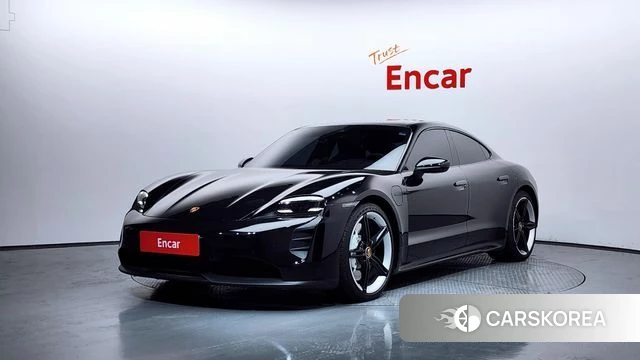 Porsche Taycan 2022 Черный из Кореи