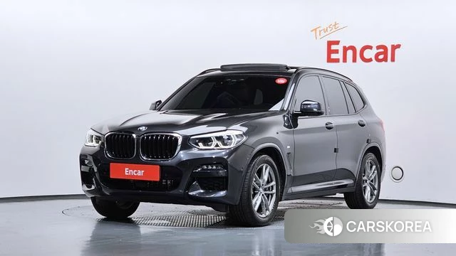 BMW X3 (G01) 2020 Серый из Кореи