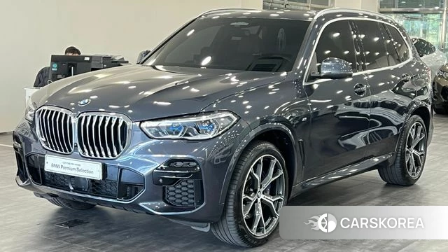 BMW X5 (G05) 2022 Серебристо-серый из Кореи