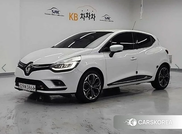 Renault Korea (Samsung) Clio 2018 Белый из Кореи