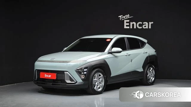 Hyundai Kona (SX2) 2023 Зеленый из Кореи