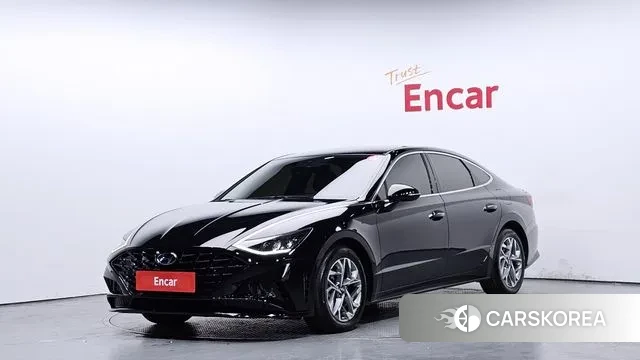 Hyundai Sonata (DN8) 2022 Черный из Кореи