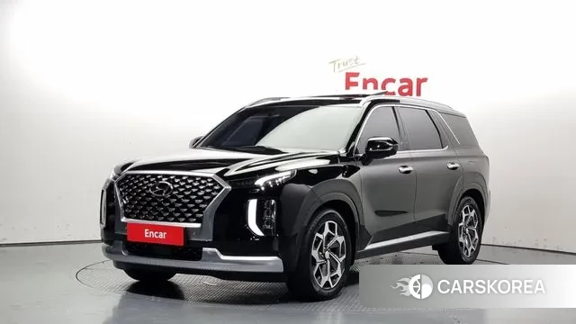 Hyundai Palisade 2021 Черный из Кореи