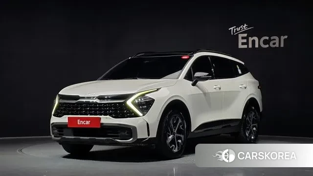 Kia Sportage 5th Generation Hybrid 2021 Белый из Кореи