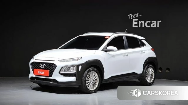 Hyundai Kona 2018 Белый из Кореи