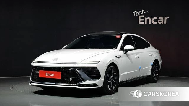 Hyundai Sonata D Edge (DN8) 2024 Белый из Кореи