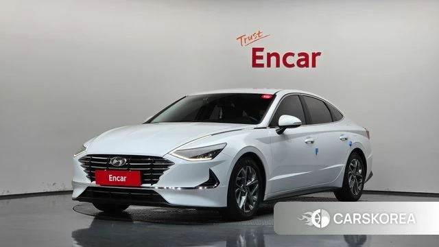 Hyundai Sonata (DN8) 2022 Белый из Кореи