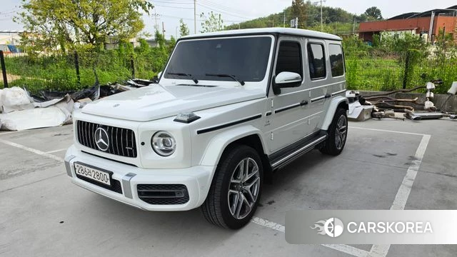 Mercedes-Benz G-Class W463b 2021 Белый из Кореи