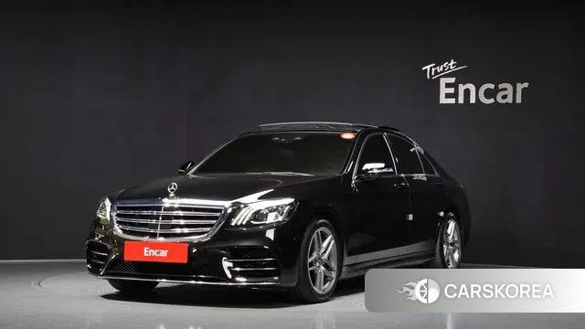 Mercedes-Benz S-Class W222 2020 Черный из Кореи