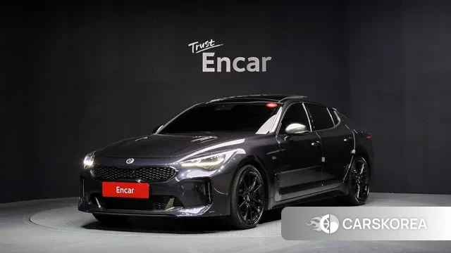 Kia Stinger 2019 Серый из Кореи