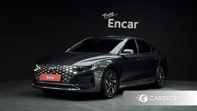 Hyundai The New Grandeur IG Hybrid 2022 Серый из Кореи